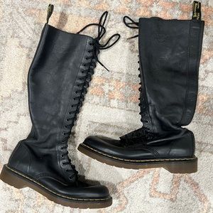 Knee High Lace Up Doc Martens